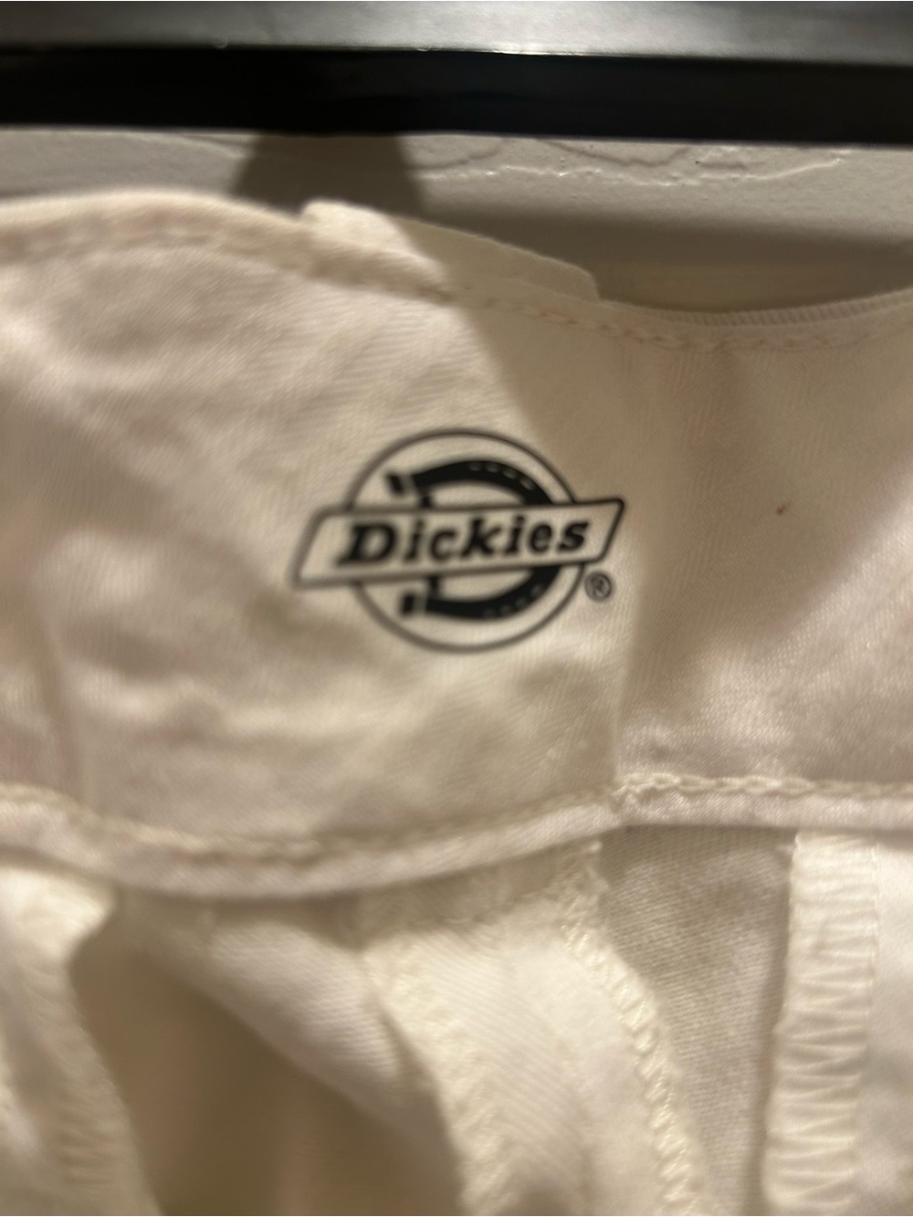 Urban Outfitters Dickies Cream High-Rise Wide-Leg Pants - Picture 3 of 7